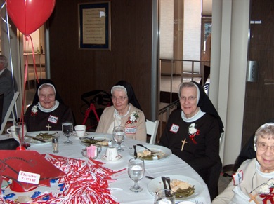Sister Jerome, Sister Angela Marie (Ludwina), Sister Elaine, Sister Teresitta.jpg Sister Jerome, Sister Angela Marie (Ludwina), Sister Elaine, Sister Teresitta.jpg